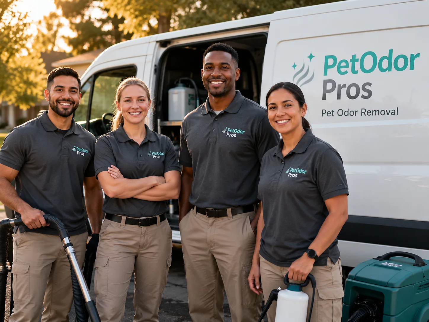 Pet Odor Removal team serving Templeton, PA